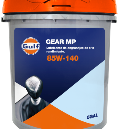 GULF GEAR MP SAE 85W- 140,  SAE 80W-90, SAE 140, SAE 90 API GL5